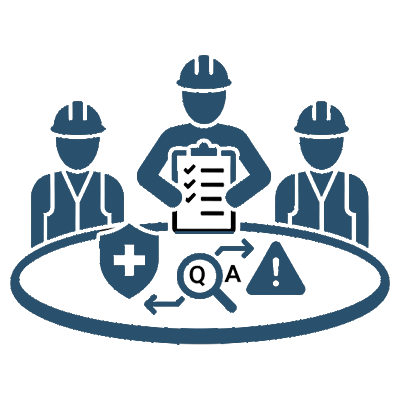 Taller IPERC con Linea de Mando y Trabajadores